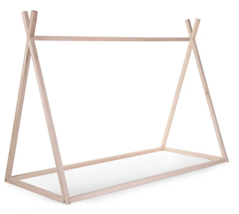Lit enfant Tipi 90 x 200 cm Naturel