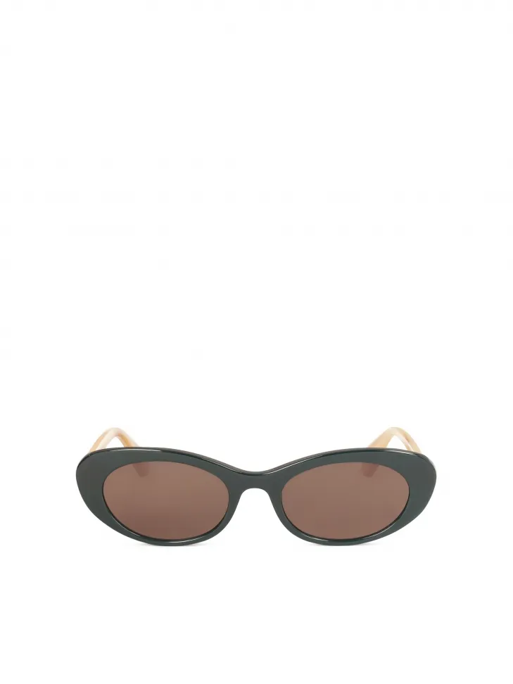 Lunettes de soleil ovales pour dames