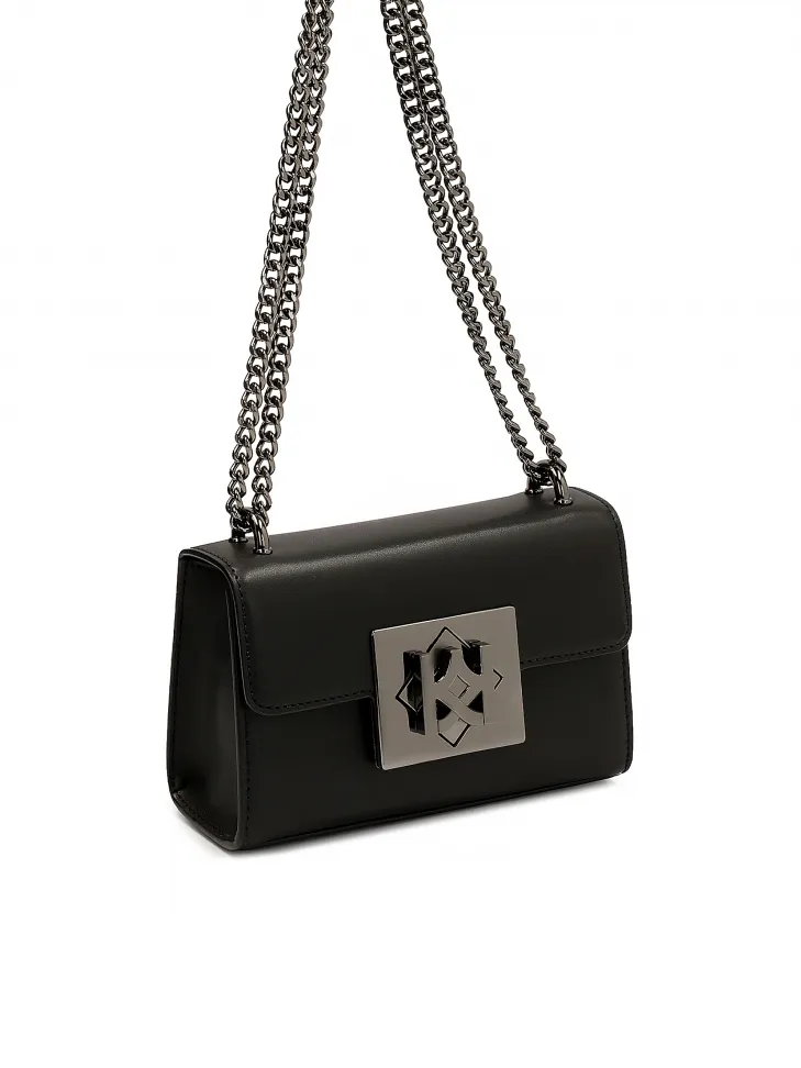 Petit sac rigide avec grand fermoir