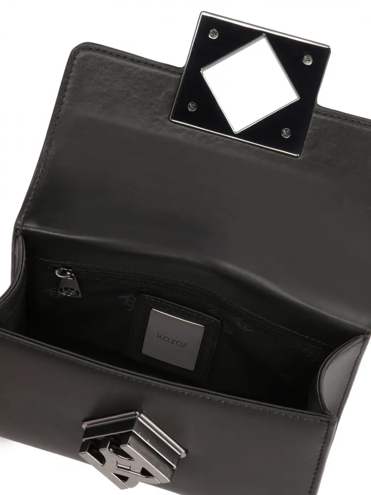 Petit sac rigide avec grand fermoir